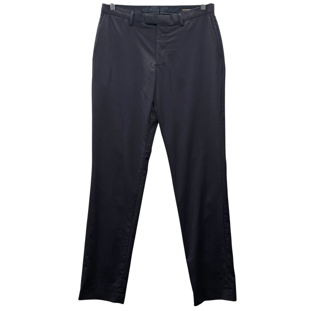 Banana Republic Marzotto Super 120s Slim Fit Blue‎ 32x36*34.5 Wool Dress Pants